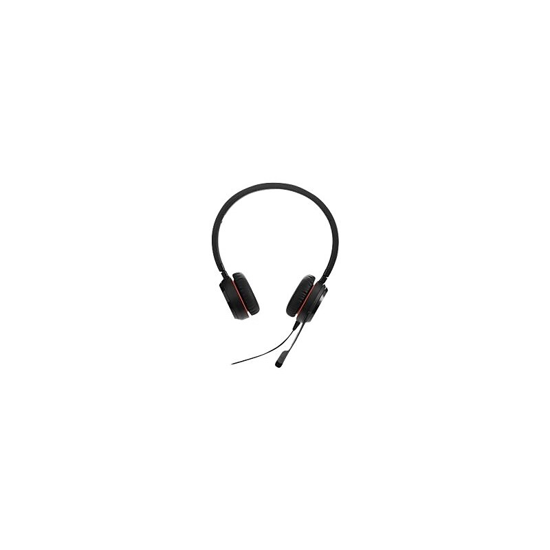 Jabra Evolve 30 II MS Stereo Noise Canceling Headset, On Ear, Black (5399-823-389) image 1