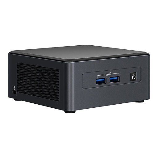 Intel Next Unit of Computing Kit 11 Pro Kit, Mini PC, Core I5-1135G7 2.4  GHz (BNUC11TNHI50000)