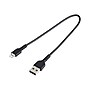 StarTech.com Lightning USB Cable for iPhone/iPad/iPod Touch, Black (RUSBLTMM30CMB)~#|#~sp138463351_sc7