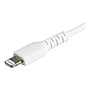 StarTech.com Lightning USB Cable for iPhone/iPad/iPod Touch, White (RUSBLTMM30CMW)~#|#~sp138463363_sc7