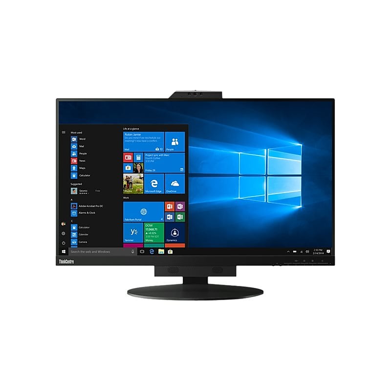 Lenovo ThinkCentre Tiny-in-One 27" LED Monitor, Black (11JHRAR1US) image 1