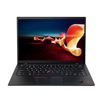 Lenovo ThinkPad X1 Carbon Gen 9 20XW 14" Ultrabook Laptop, Intel Core i7, 8GB Memory, 256GB SSD, Windows 10 Pro (20XW004EUS)