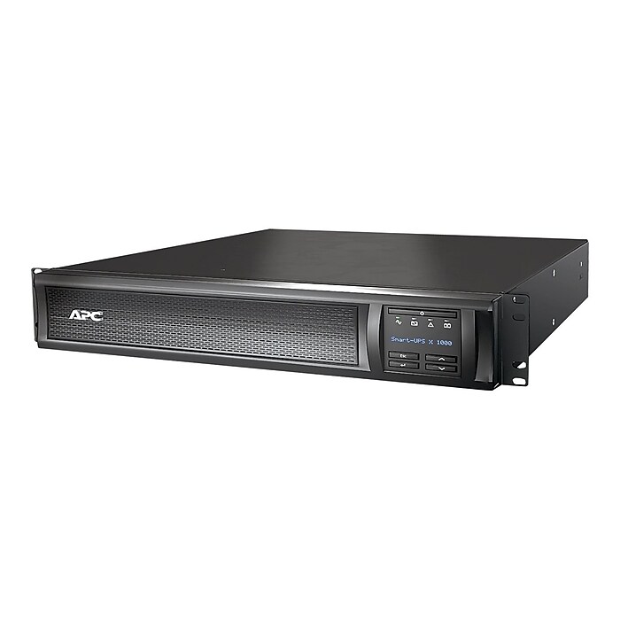 APC Smart-UPS X 750VA 2U UPS, 8-Outlet, Black (SMX750C