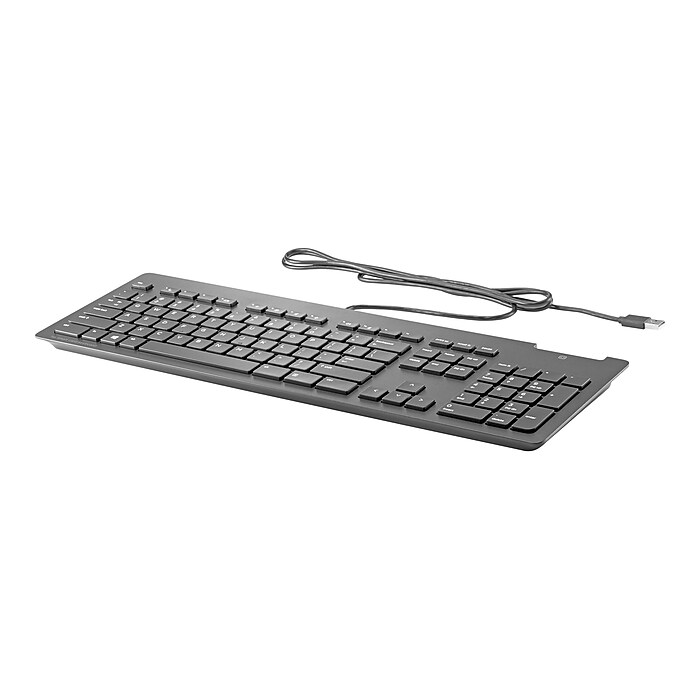 HP Business Slim Keyboard, Black (Z9H48AA#ABA) | Staples