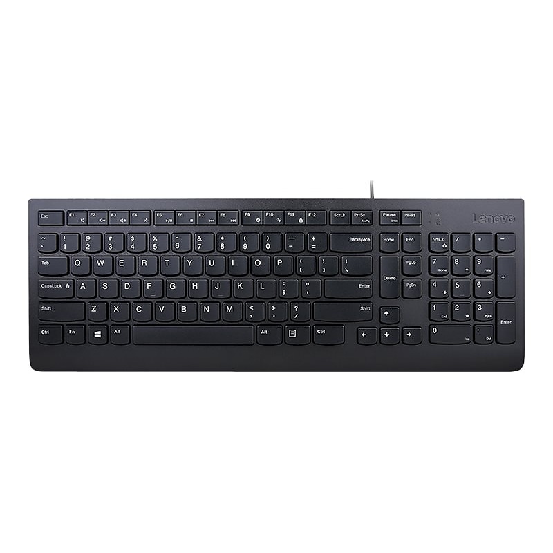 Lenovo Essential Keyboard, Black (4Y41C68642) image 1
