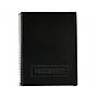 RE-FOCUS THE CREATIVE OFFICE 7.5" x 10" Large Password Keeper Book, Black (10004.5)~#|#~sp138573137_sc7