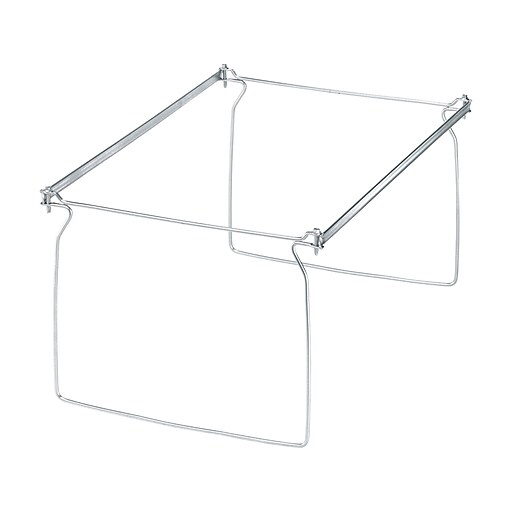 Pendaflex Adjustable Hanging File Folder Frame, Letter Size, Silver