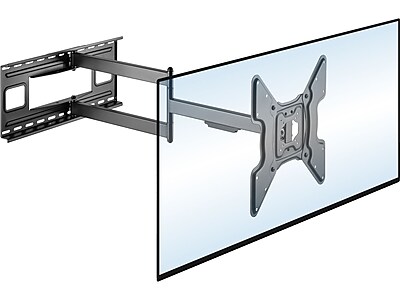 Mount-It! Full Motion TV Wall Mount with Extra Long Extension - TVs up to 70" for 32" to 70" TVs | holds up to 110 lbs | MI-393 - Thumbnail 3