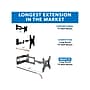 Mount-It! Full-Motion Wall TV Mount, 110 Lbs. Max. (MI-393)~#|#~sp138573988_sc7