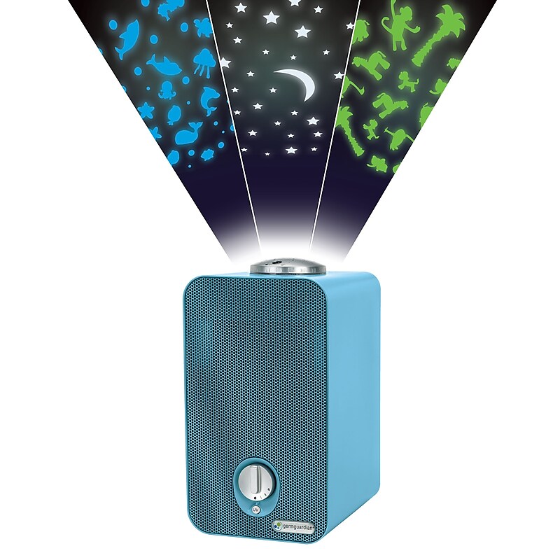 GermGuardian 4-in-1 HEPA Tabletop Air Purifier, 3-Speed, Blue (AC4150BLCA) image 1