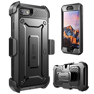 i-Blason SUPCASE Black Case for iPhone 8 (S-IPH8UBPROBKBK)