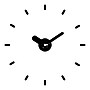 La Crosse Technology 20 - 24 Inch Adjustable Floating Dial Black Wall Clock (404-3261-INT)~#|#~sp13942634_sc7