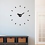 La Crosse Technology 20 - 24 Inch Adjustable Floating Dial Black Wall Clock (404-3261-INT)~#|#~sp13942635_sc7