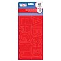 Creative Start 2" Self-adhesive Letters and Numbers, Red, 133 Letters/Pack (098140PK3)~#|#~sp13947725_sc7