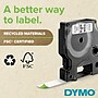 DYMO D1 Standard 45010 Label Maker Tape, 1/2" x 23', Black on Clear (45010)~#|#~sp139924614_sc7