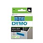 DYMO D1 Standard 45016 Label Maker Tape, 1/2" x 23', Black on Blue (45016)~#|#~sp139925840_sc7