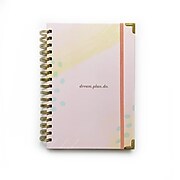 Lake + Loft 6.5" x 9.25" Weekly & Monthly Planner, dream.plan.do., Pink (DPDS-005-12U)