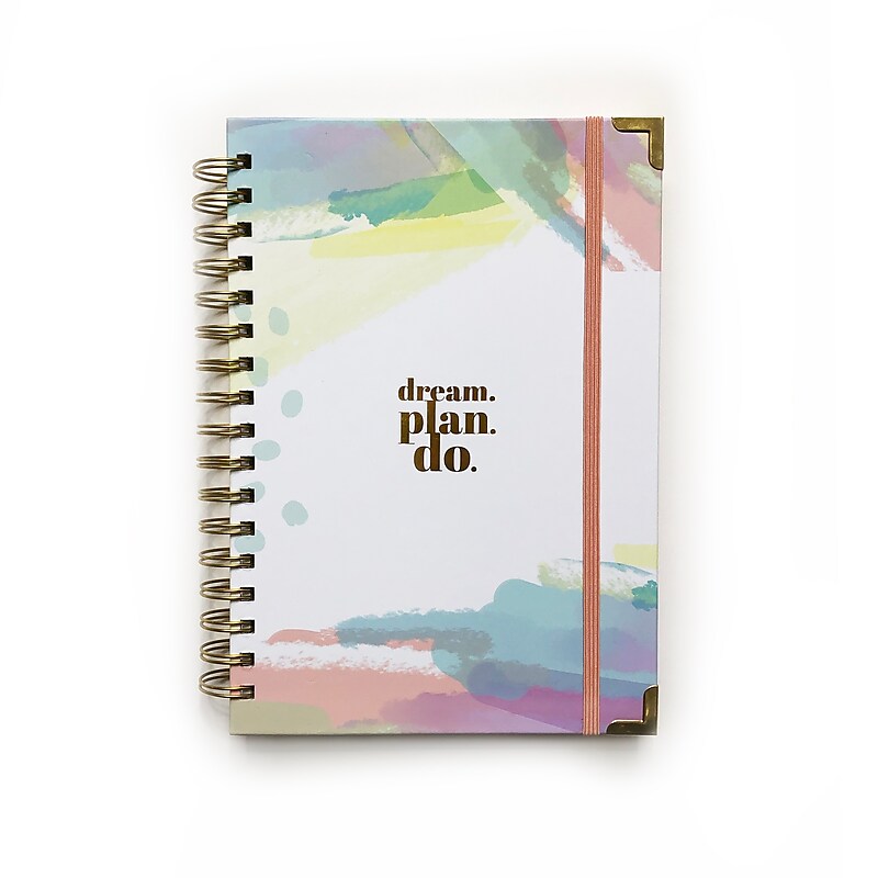 Lake + Loft 6.5" x 9.25" Weekly & Monthly Planner, dream.plan.do., Multicolor (DPDS-004-12U) image 1