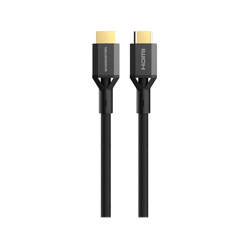 Monster 10' HDMI Video Cable, Male to Male, Black (2MNAV0951B3L2) image 1
