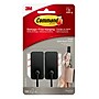 Command Small Decorative Hooks, 1 lb., Matte Black, 2/Pack (17033MB-2ES)~#|#~sp139976036_sc7