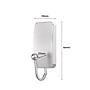 Command Small Decorative Hooks, 1 lb., Brushed Nickel, 2/Pack (17033BN-2ES)~#|#~sp139976043_sc7