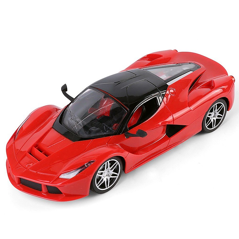 Blue Rc Sports Car Thunder Speed Race Cars Fast Furious Classic Scale 1:14 Sound Flash Light (TOYCAR118) image 1