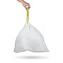 Nine Stars 3 Gallon Trash Bag, High Density, 0.5, White, 30 Bags/Box, 30 Rolls (NSTB-3-30)~#|#~sp14016130_sc7