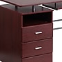 Flash Furniture 47" Laminate L-Shape Computer Desk, Mahogany (NANWK008)~#|#~sp140431632_sc7