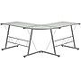 Flash Furniture 84" Glass L-Shape Computer Desk, Clear/Silver (NANCD22181)~#|#~sp140431637_sc7