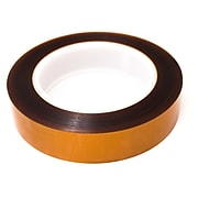 Bertech Double Sided Polyimide Tape, 1" x 36 yards, Amber (PPTDE-1)