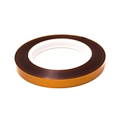 Bertech Double Sided Polyimide Tape, 1/4" x 36 yards, Amber (PPTDE-1/4)