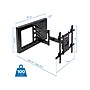 Mount-It! Tilt Wall Hospitality TV Mount With STB Enclosure, 100 Lbs. Max. (MI-389)~#|#~sp140538891_sc7