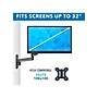 Mount-It! Adjustable Monitor Wall Mount, Up to 32", Black (MI-3753)~#|#~sp140538901_sc7