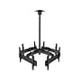 Mount-It! Tilt and Swivel Ceiling Quad TV Mount, 66 Lbs. Max. (MI-514)~#|#~sp140539446_sc7