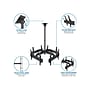 Mount-It! Tilt and Swivel Ceiling Quad TV Mount, 66 Lbs. Max. (MI-514)~#|#~sp140539449_sc7