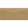 LUX Moistenable Glue #10 Business Envelope, 4 1/2" x 9 1/2", Grocery Bag Brown, 50/Pack (4260-GB-50)~#|#~sp14081665_sc7