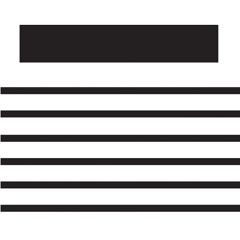 Ashley Productions Mini Magnetic Magi-Strips, Black, 24 Feet Per Pack, 6 Packs (ASH11050-6) image 1