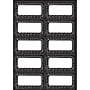 Ashley Productions Die-Cut Magnetic Chalk Loop Labels/Nameplates, 10 Per Pack, 6 Packs (ASH19014-6)~#|#~sp140933521_sc7