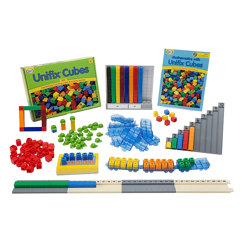 Didax Unifix Cubes Kit, Assorted Colors (DD-211896) image 1