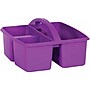 Teacher Created Resources Plastic Storage Caddy, 9" x 9.25" x 5.25", Purple, 6/Bundle (TCR20909-6)~#|#~sp140938722_sc7