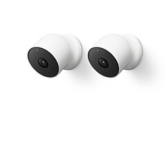 Google Nest Cam GA01998-JP ホワイト Google Nest Cam Indoor Wired, Smart Security Camera, 2nd Gen