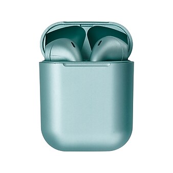 3D Luxe TWS Wireless Earbuds, Bluetooth, Satin Teal (TWS-Satin-Teal)