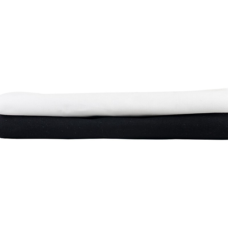 Greatex Mills White Broadcloth Basic Blend Fabric 45" Wide, 3yd Cut (GTXBC3-WHT) image 1