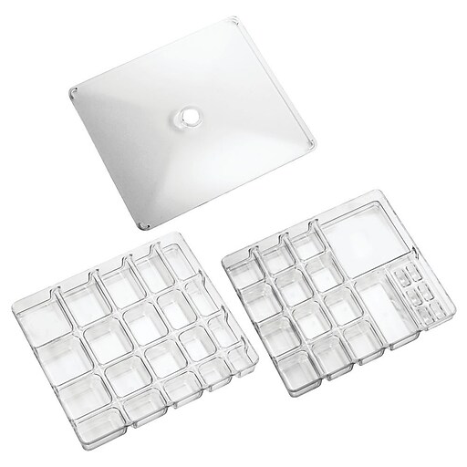 Shop Staples For Interdesign Linus 40 Compartments Vanity And