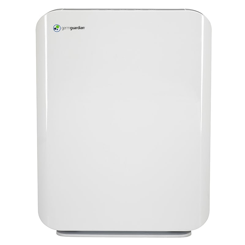 GermGuardian True HEPA Console Air Purifier, 3-Speed, White (AC5900WCA) image 1