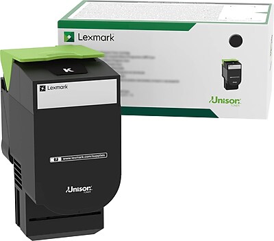 Lexmark 701 Black Standard Yield Toner Cartridge (70C10K0) Sansujyuku sansujyuku.com
