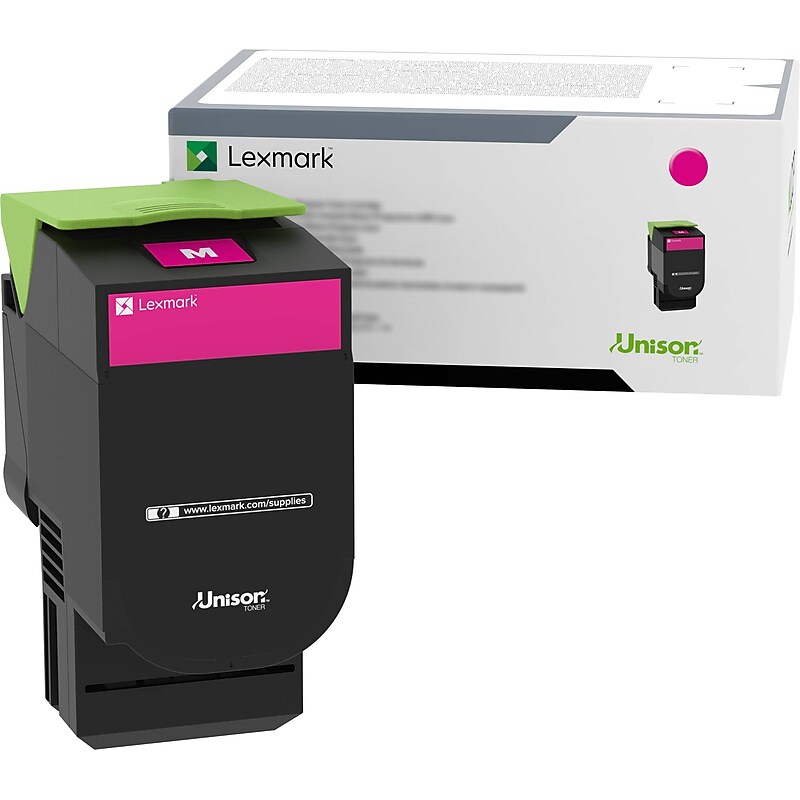 Lexmark 800S3 Magenta Standard Yield Toner Cartridge (80C0S30) image 1