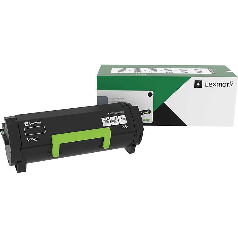 Lexmark 501 Black Ultra High Yield Toner Cartridge (50F1U00) image 1