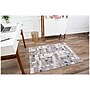 Anji Mountain Rug'd Aarhus Carpet & Hard Floor Chair Mat, 36" x 48'', Gray/White (AMB9007)~#|#~sp141596105_sc7