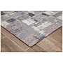 Anji Mountain Rug'd Aarhus Carpet & Hard Floor Chair Mat, 36" x 48'', Gray/White (AMB9007)~#|#~sp141596170_sc7